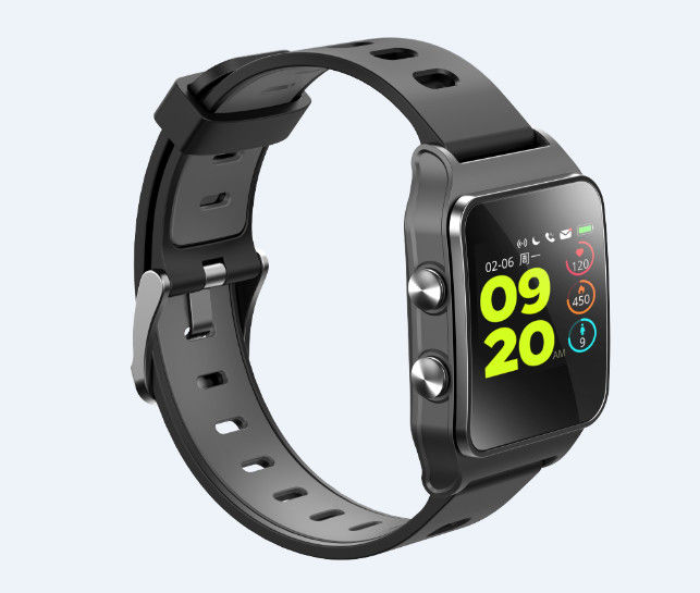 ECG IP68 GPSはタッチ画面のスマートな腕時計をからかいます